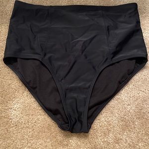 High Waisted Swim Bottom